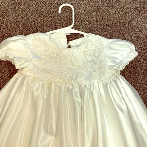 Gorgeous custom made christening/baptism gown